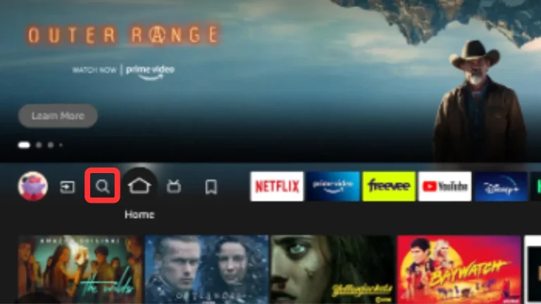 Search on Firestick