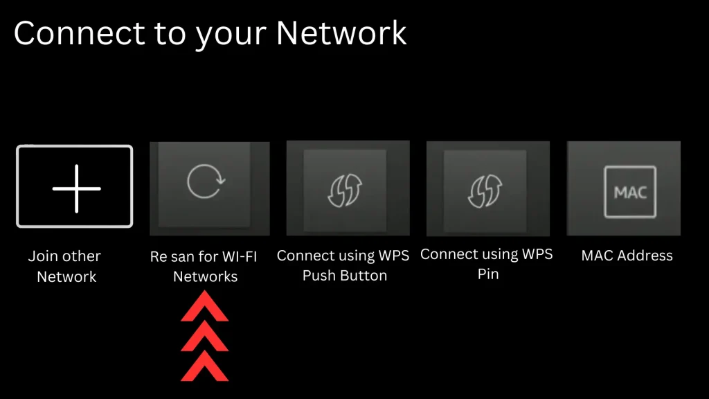 Entering WiFi password on Fire TV Stick to complete setup